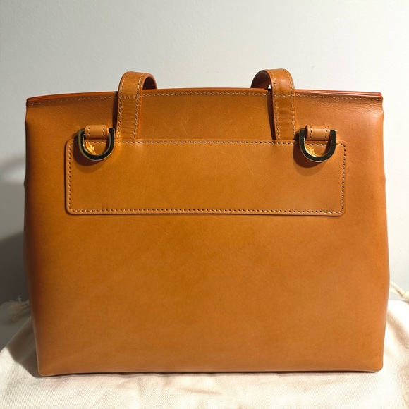 Mansur Gavriel Lady Bag- Regular Size, Camel Colour - Picture 7 of 13